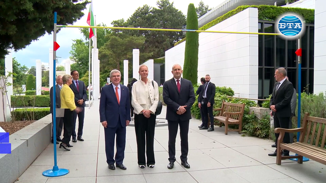 Държавният глава Румен Радев се срещна с президента на Международния олимпийски комитет Томас Бах в Лозана