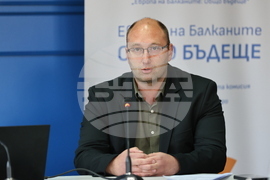 Национален пресклуб на БТА Хасково - проект „Европа на Балканите: Общо бъдеще" - Валентин Спенджаров