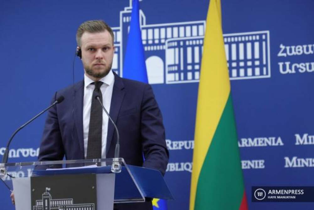 АРМЕНПРЕС: Литовският външен министър поздрави Армения по случай Деня на независимостта