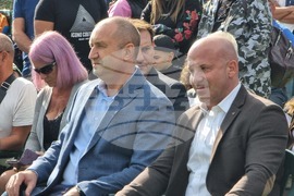 Ямбол - Румен Радев  - "Спортувай с президента" - инициативата  