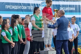 Ямбол - Румен Радев  - "Спортувай с президента" - инициативата  