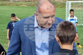 Ямбол - Румен Радев  - "Спортувай с президента" - инициативата  