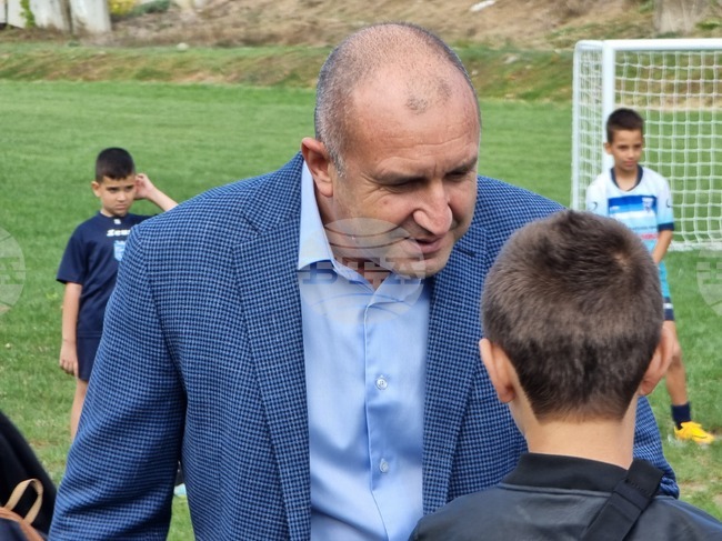 Ямбол - Румен Радев  - "Спортувай с президента" - инициативата  