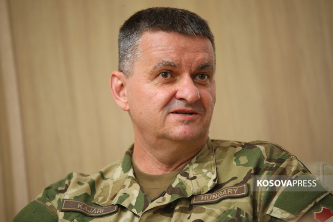 КосоваПрес: Командващият КейФОР: Напрежението в Косово се увеличи след началото на войната в Украйна, но сега ситуацията е спокойна