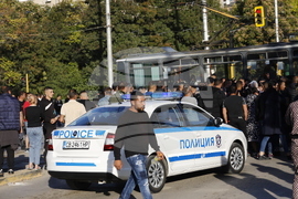 Таксиметров шофьор - протест