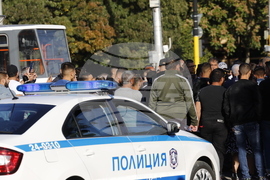 Таксиметров шофьор - протест
