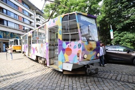 Площад „Славейков“ - „Трамвая на приказките“