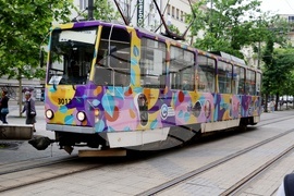 Площад „Славейков“ - „Трамвая на приказките“