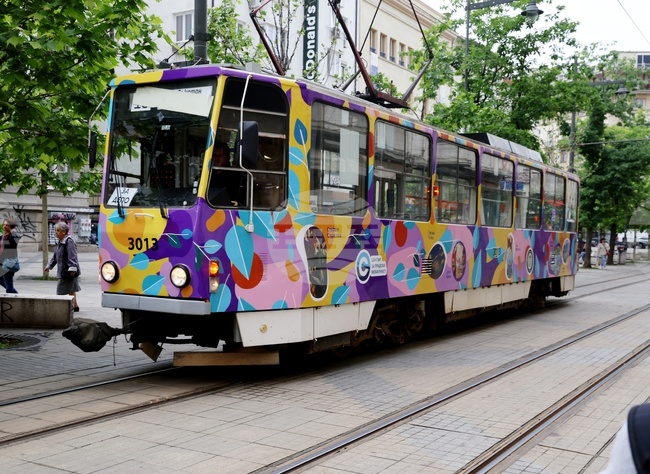 Площад „Славейков“ - „Трамвая на приказките“