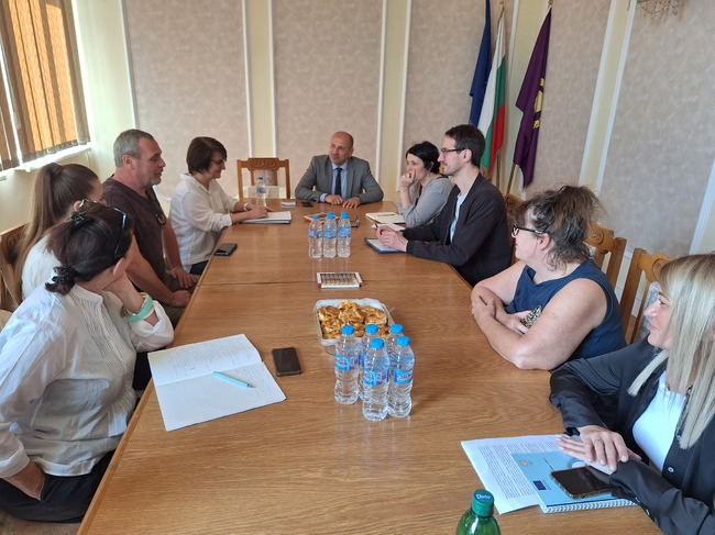 Община Ловеч: Кметът прие представители на френска мрежа за продължаващо обучение и професионална интеграция