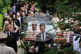 Цар Фердинанд - тленни останки - траурна процесия