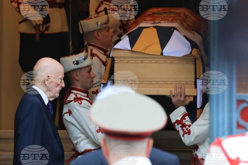 Цар Фердинанд - тленни останки - траурна процесия