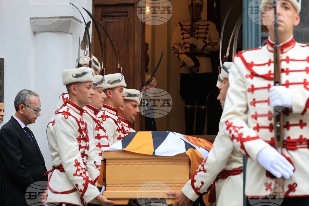 Цар Фердинанд - тленни останки - траурна процесия