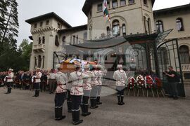 Цар Фердинанд - тленни останки - траурна церемония