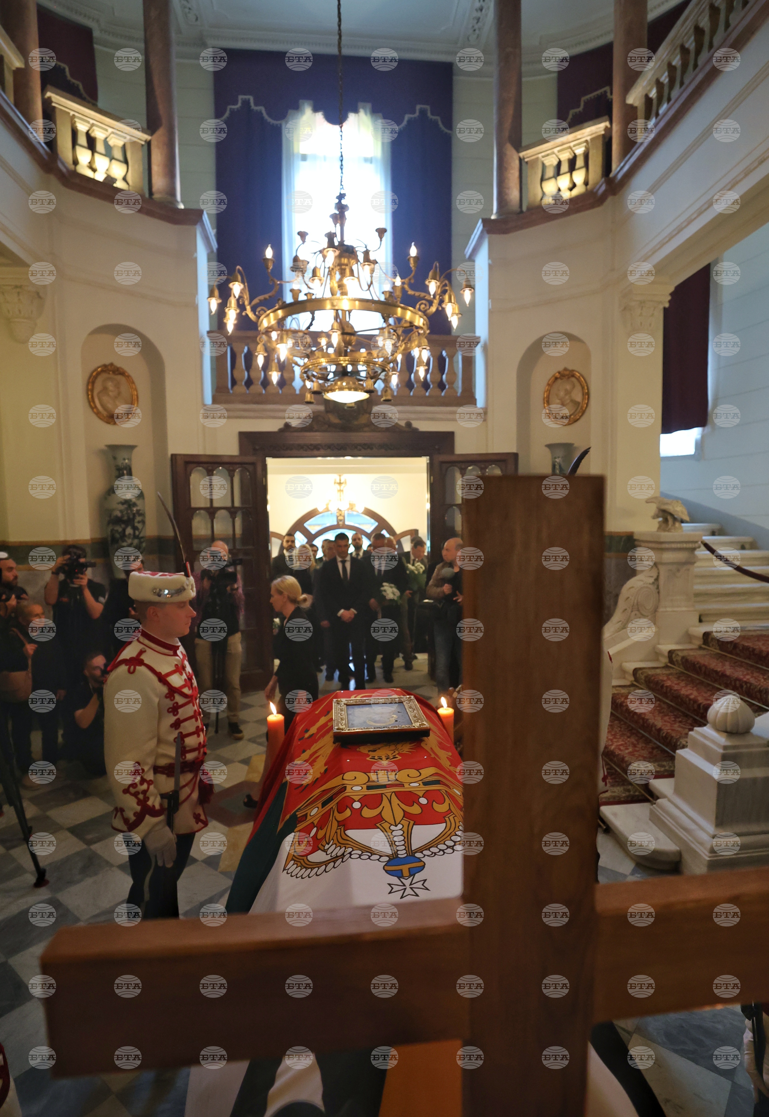 Цар Фердинанд - тленни останки - траурна процесия