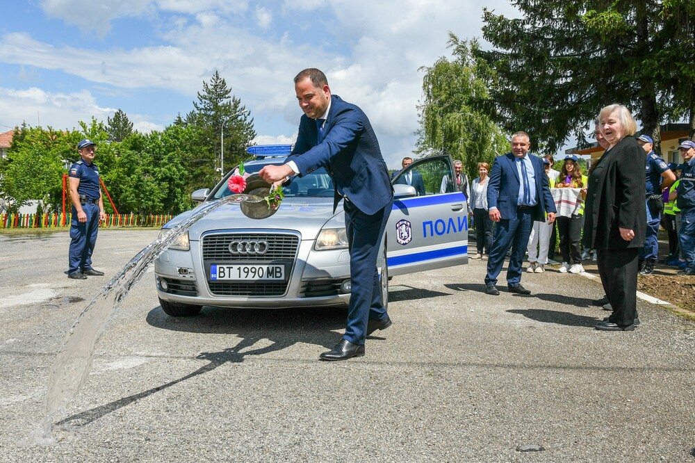 МВР: Полицейският участък в село Балван вече ще разполага с патрулен автомобил