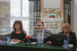 Държавна агенция „Архиви“ - пресконференция - Ден на българските архивисти