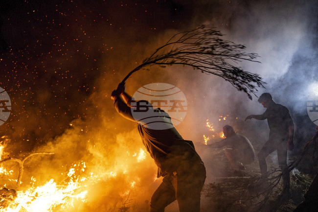 Турция продължава да се бори с четири големи пожара, още 21 души са задържани заради тях 