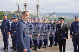 Варна - министър Калин Стоянов - клетва на курсанти на МВР