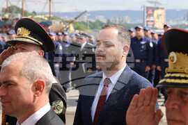 Варна - министър Калин Стоянов - клетва на курсанти на МВР