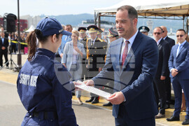 Варна - министър Калин Стоянов - клетва на курсанти на МВР