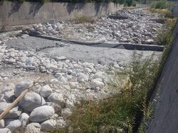 укрепване дъното на река Глазне