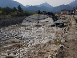 укрепване дъното на река Глазне