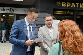 Пловдив - първа копка - протест