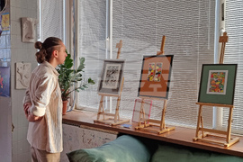 Варна - Школа „Дедал“ - изложба