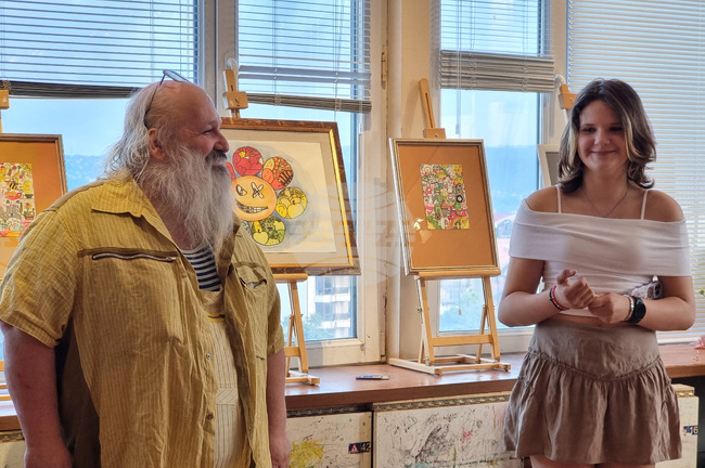 Варна - Школа „Дедал“ - изложба