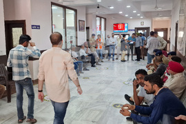 Индия - Централата на управляващата индийска партия "Бхаратия Джаната"