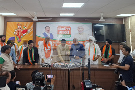 Индия - Централата на управляващата индийска партия "Бхаратия Джаната"