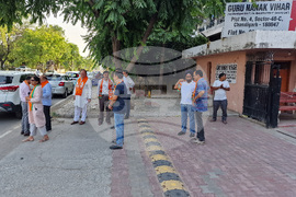 Индия - избори - партия "Бхаратия Джаната" - активисти