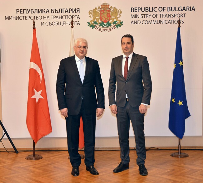 МТС: Развитието на високоскоростната железопътна свързаност е приоритет на българо-турските отношения в транспорта