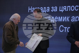 Български архитектурни награди 2022 - церемония - акад. арх. Георги Стоилов