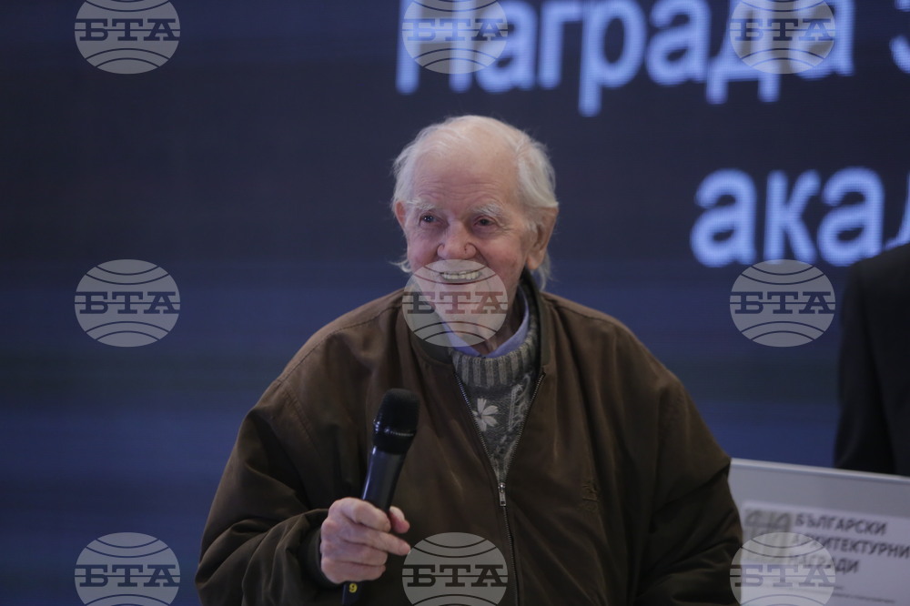 Български архитектурни награди 2022 - церемония - акад. арх. Георги Стоилов