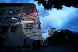 Сграда на МВР - ЗD светлинен видео спектакъл „Заедно за по-сигурно бъдеще“