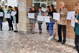 Варна - Служба по кадастър - протест