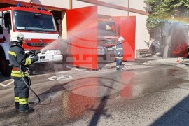 Хасково - пожарна - Николай Вълчев - пенсиониране