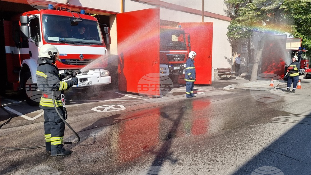 Хасково - пожарна - Николай Вълчев - пенсиониране