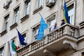 СО - Борислав Иванов - знаме Украйна