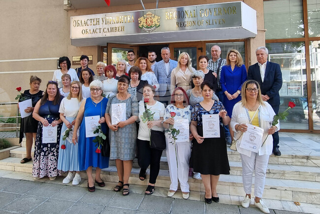 Сливен - Областна администрация - церемония - "Майчино сърце"