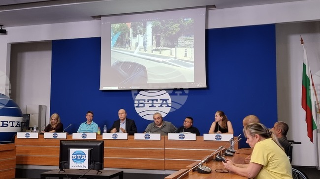 Национален пресклуб на БТА-София - бул. "Патриарх Евтимий" - реконструкция - пресконференция