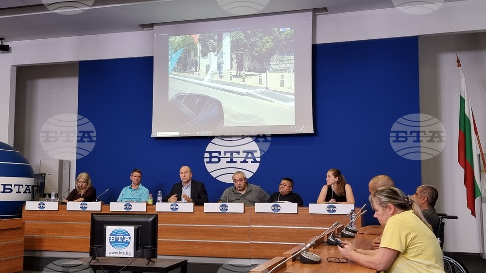 Национален пресклуб на БТА-София - бул. "Патриарх Евтимий" - реконструкция - пресконференция