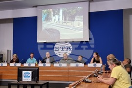 Национален пресклуб на БТА-София - бул. "Патриарх Евтимий" - реконструкция - пресконференция