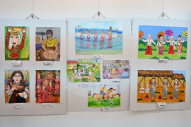 Монтана - „Тъпан бие, хоро се вие“ - деца - конкурс - изложба