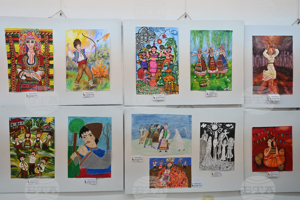 Монтана - „Тъпан бие, хоро се вие“ - деца - конкурс - изложба