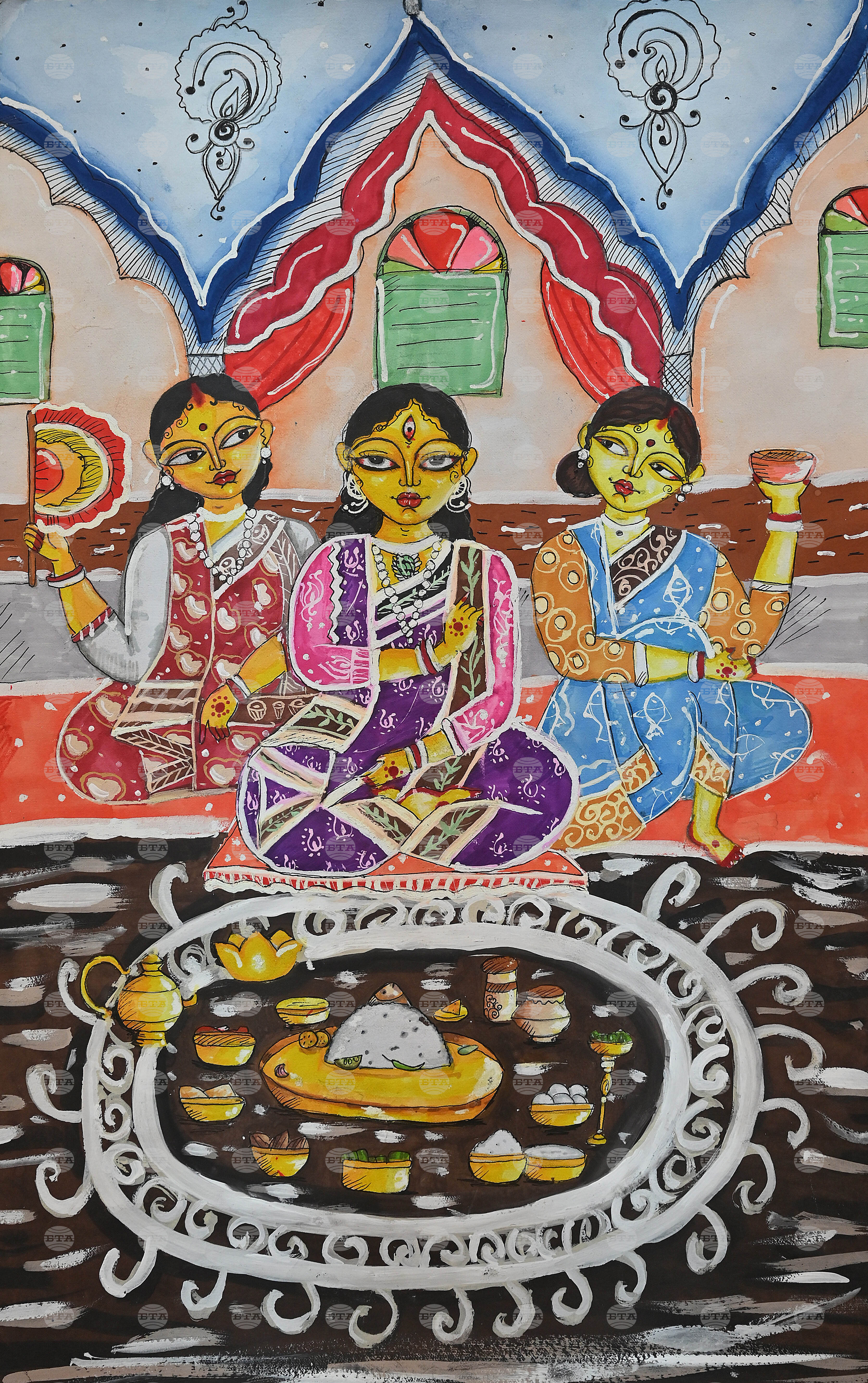 Монтана - „Тъпан бие, хоро се вие“ - деца - конкурс - изложба