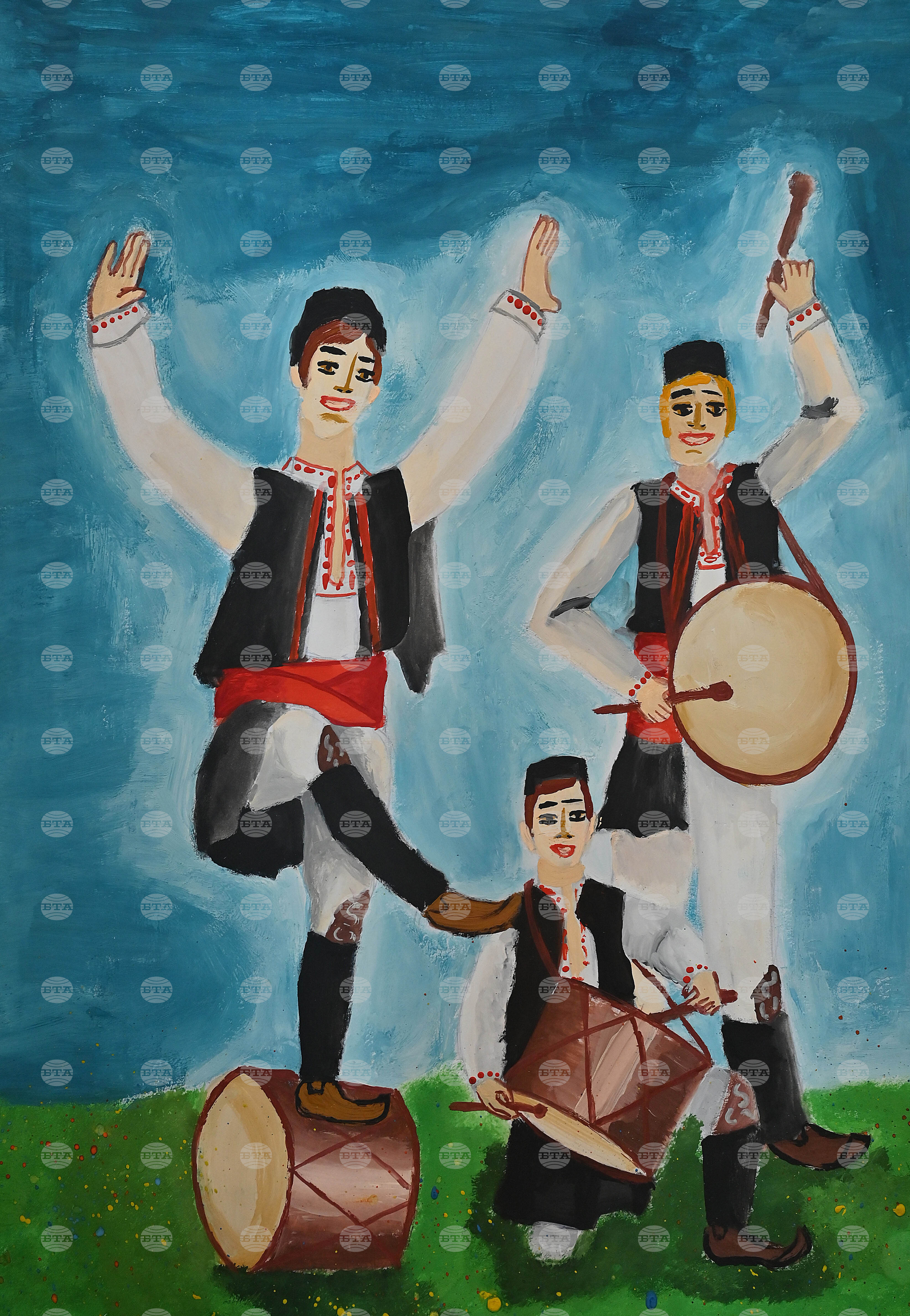 Монтана - „Тъпан бие, хоро се вие“ - деца - конкурс - изложба