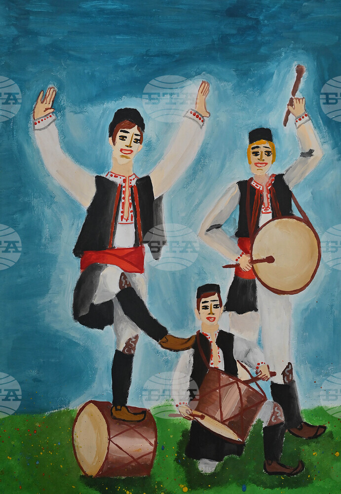 Над 1000 деца се включиха в Международния конкурс за детско изобразително изкуство „Тъпан бие, хоро се вие“, който се провежда в Монтана